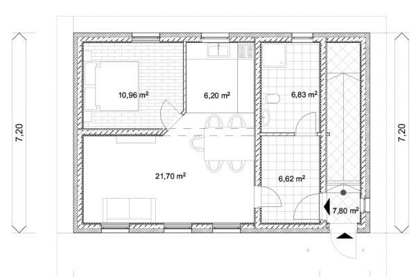 IQ247 Földszinti Alaprajz