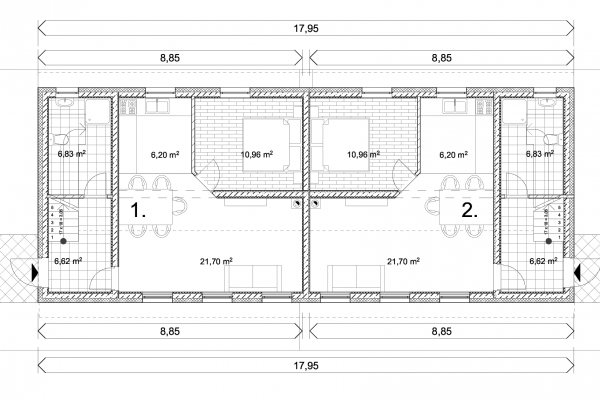 IQ249 Földszinti Alaprajz